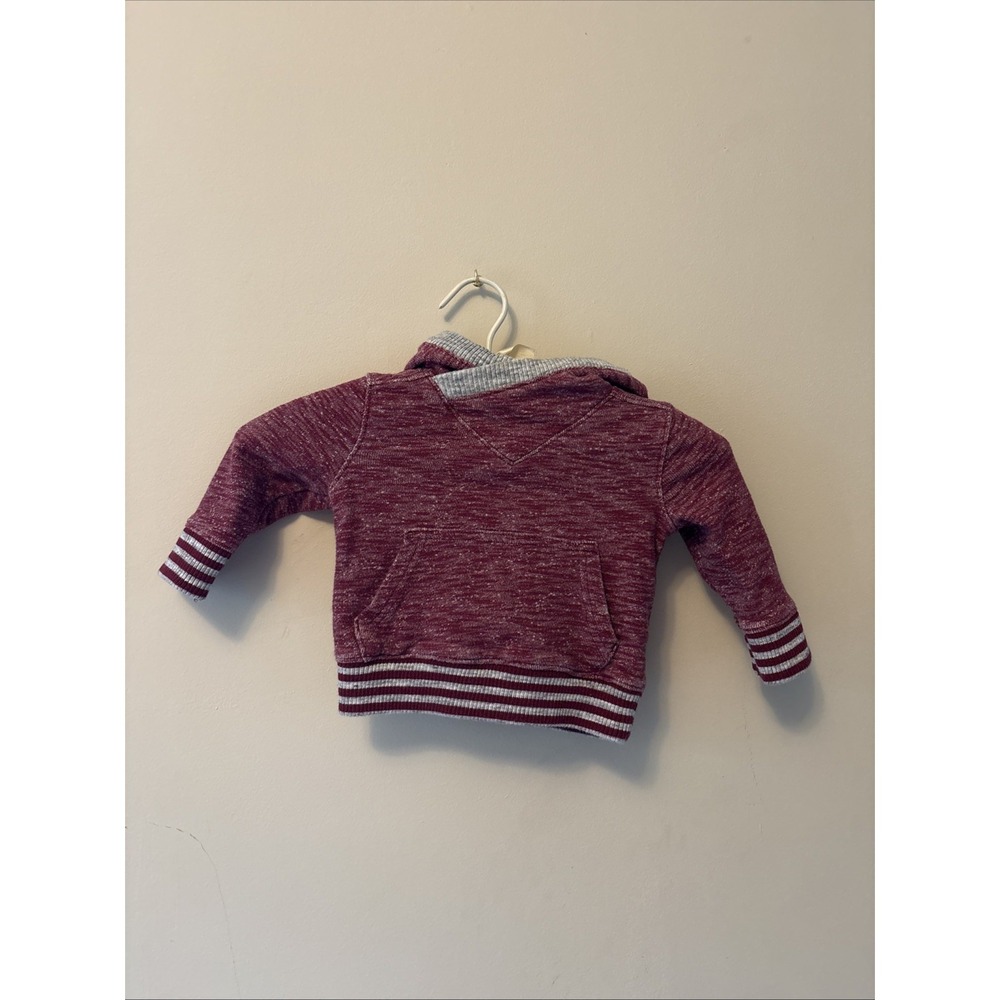 Cat and Jack 12M Red Warm Pull Over Hoodie Sweater